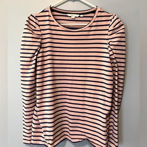 Boden puff shoulder crew neck long sleeve top sz 12 UK SIZE 16
